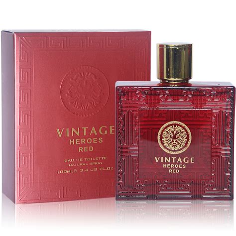 vintage heroes red cologne.